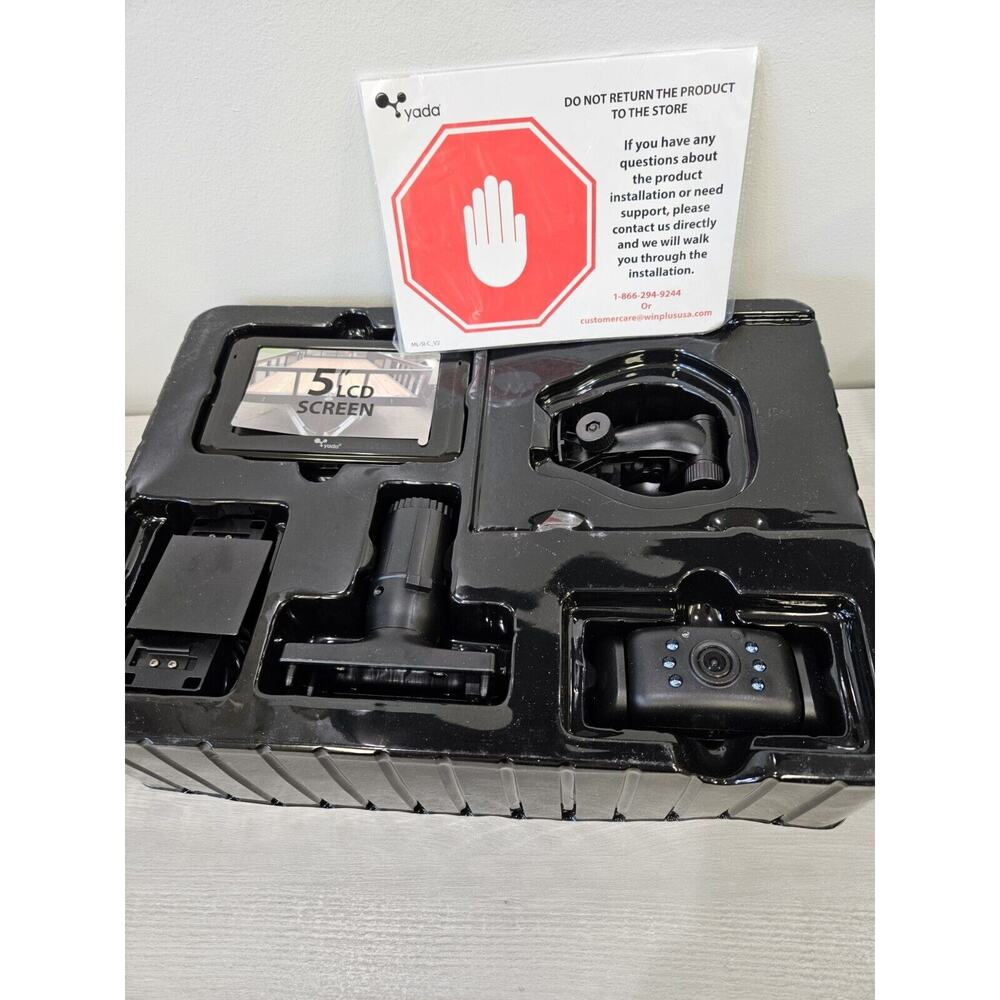 Yada Rear-View Vehicle Backup Camera With Flex Mount open box - Picture 2 of 7